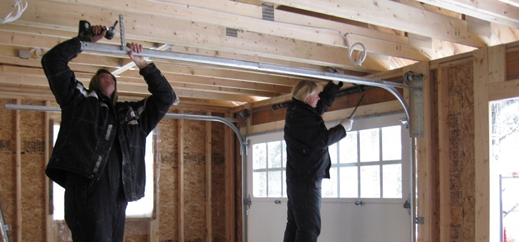 overhead garage door installation in Woodbridge